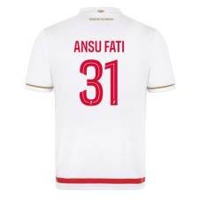 AS Monaco Ansu Fati #31 Hemmatröja 2025-26 Korta ärmar